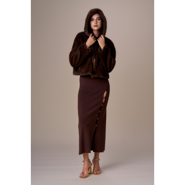 Cappa simil pelliccia diamond chic