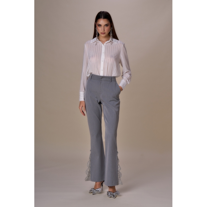 Camicia gessata diamanti