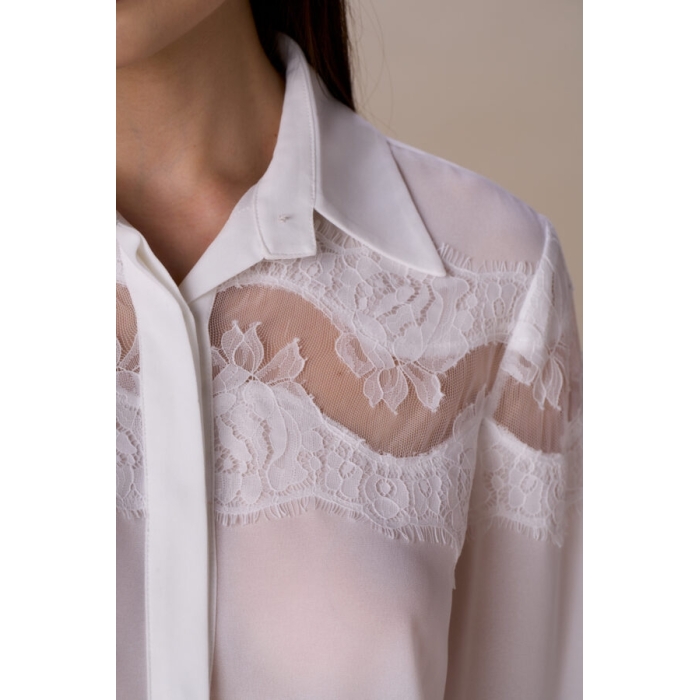 Camicia pizzo iconica