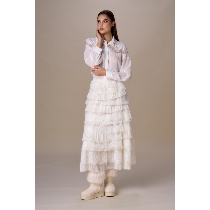 Camicia pizzo iconica