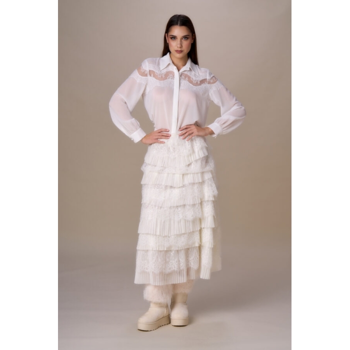 Camicia pizzo iconica