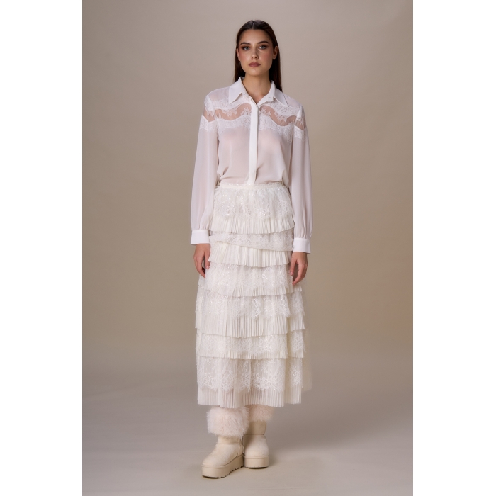 Camicia pizzo iconica