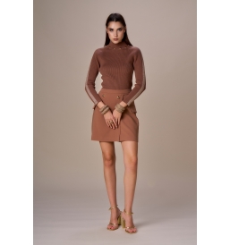Dolcevita maniche lurex