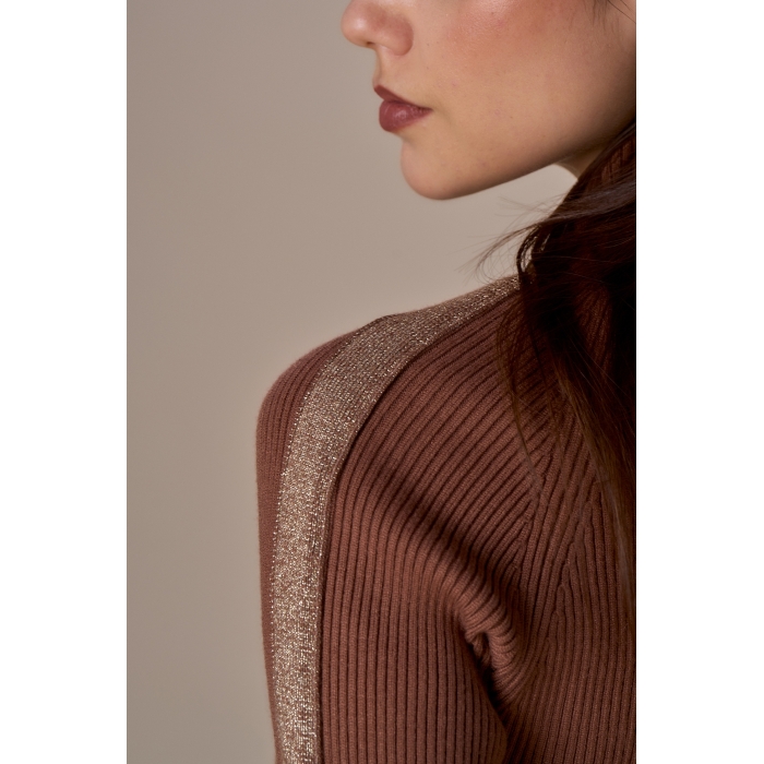 Dolcevita maniche lurex