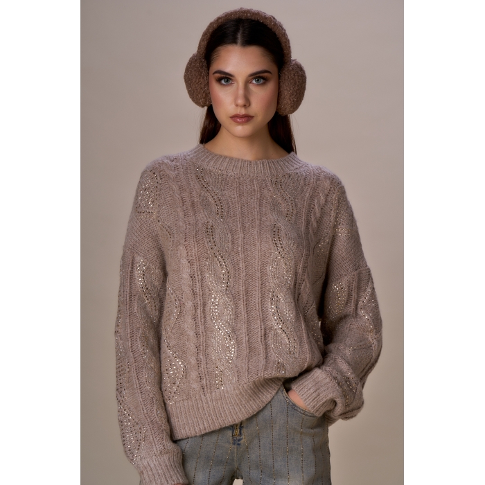 Maglia luxury trecce