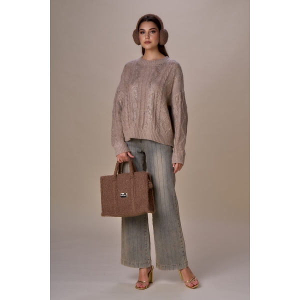 Maglia luxury trecce