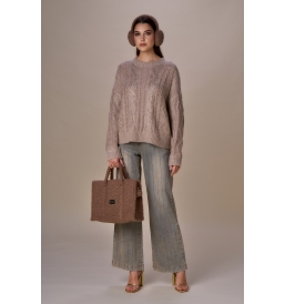 Maglia luxury trecce