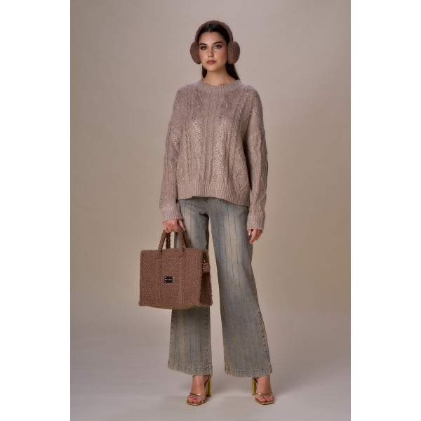 Maglia luxury trecce
