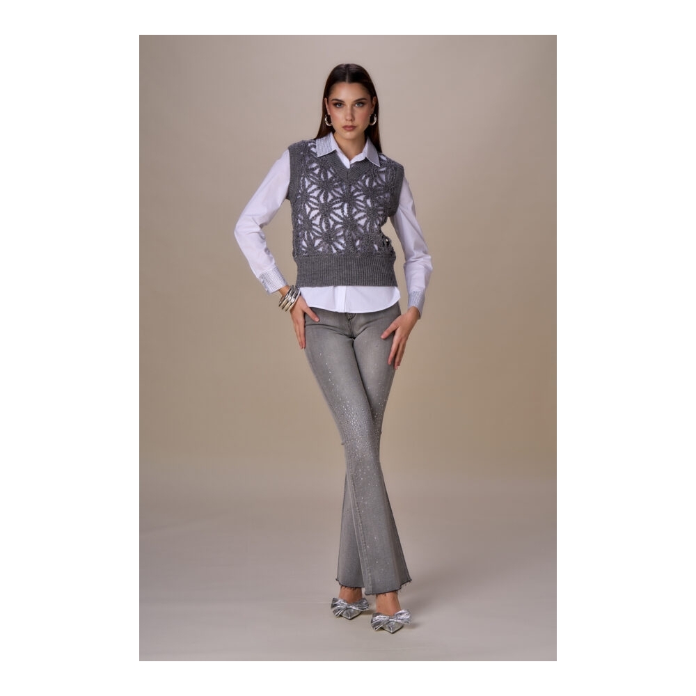 Gilet crochet