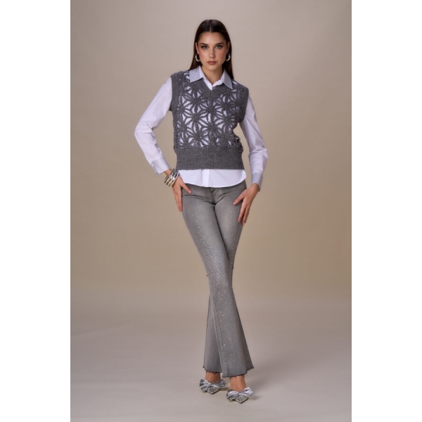 Gilet crochet
