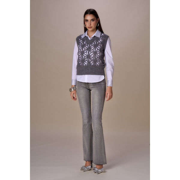 Gilet crochet