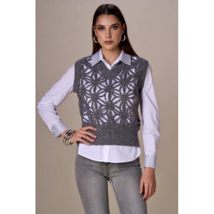 Gilet crochet