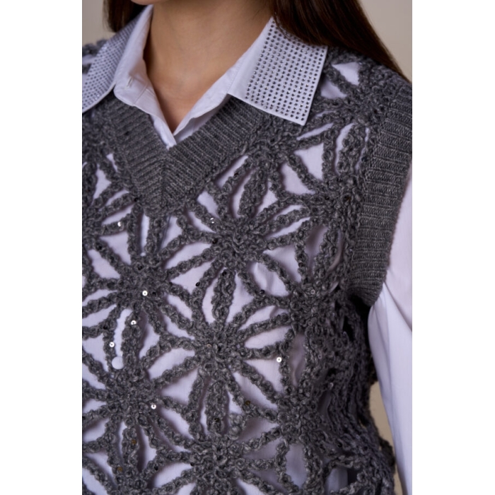 Gilet crochet
