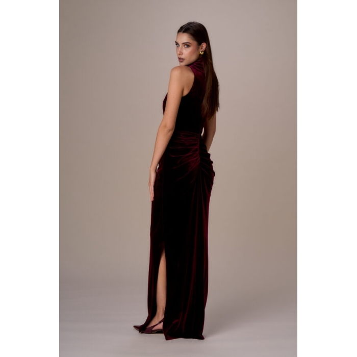 Abito goccia in velluto