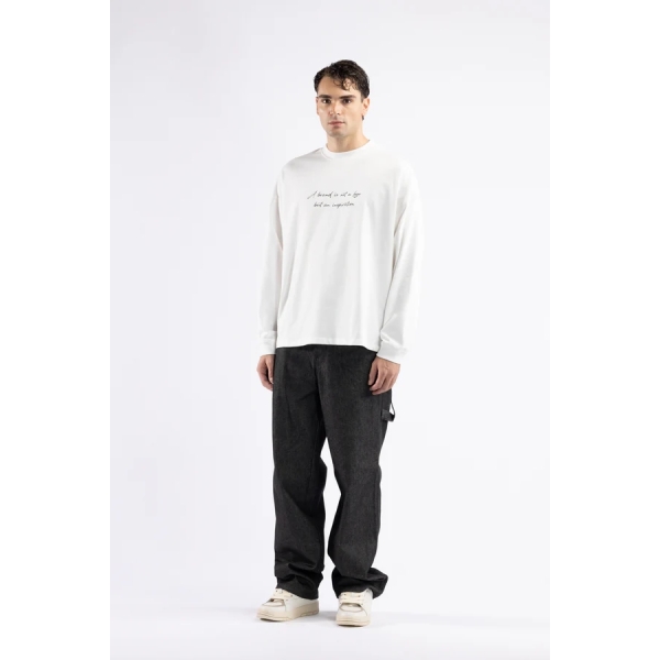 T-shirt oversize manica lunga
