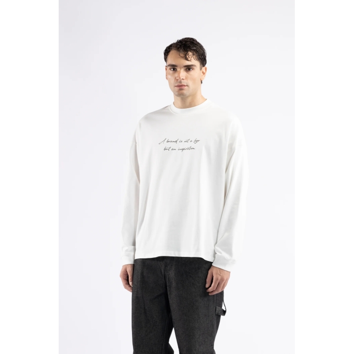 T-shirt oversize manica lunga