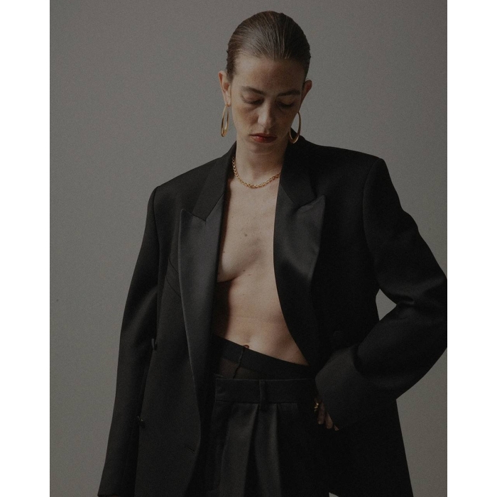 The Woman Submarine Smoking