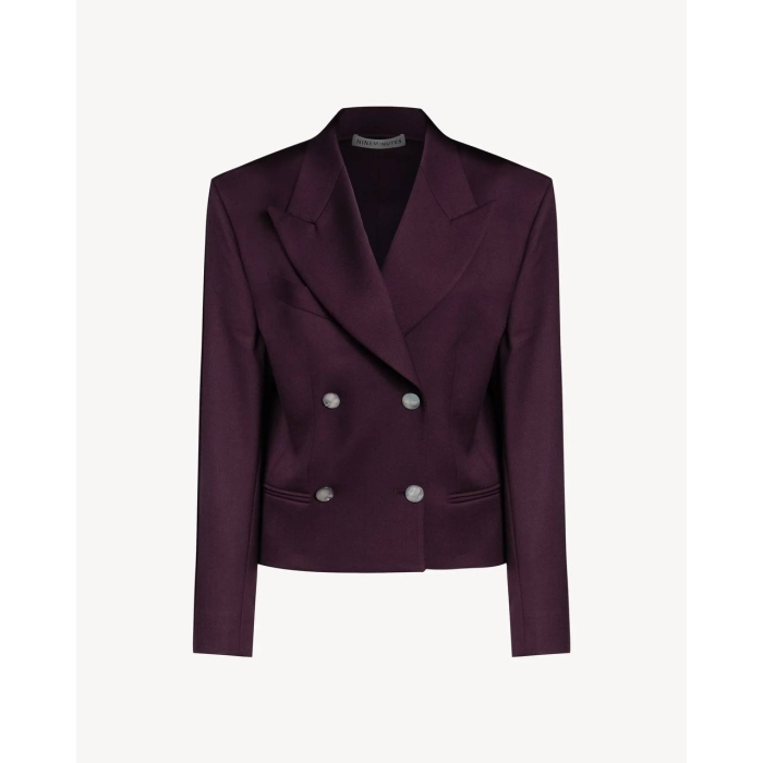 The Revolver Crop Flannel Tinto