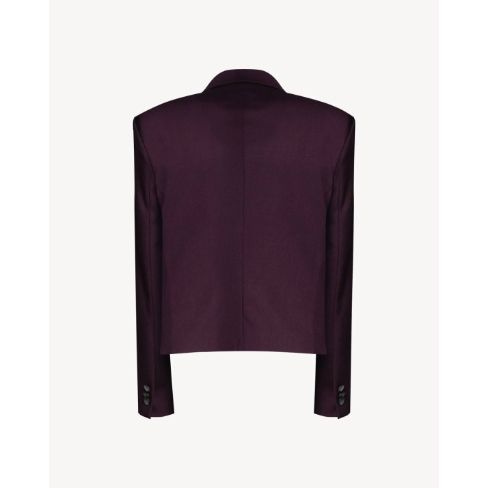 The Revolver Crop Flannel Tinto