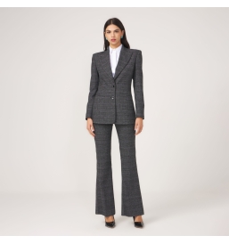 Galles Pants – Pantaloni donna in fantasia Principe di Galles | Carisma Boutique