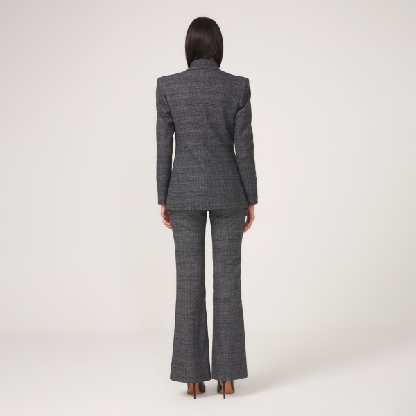 Galles Pants – Pantaloni donna in fantasia Principe di Galles | Carisma Boutique