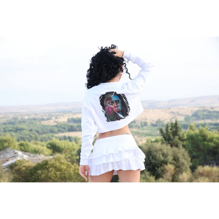 Felpa Crop FARSIGHTED