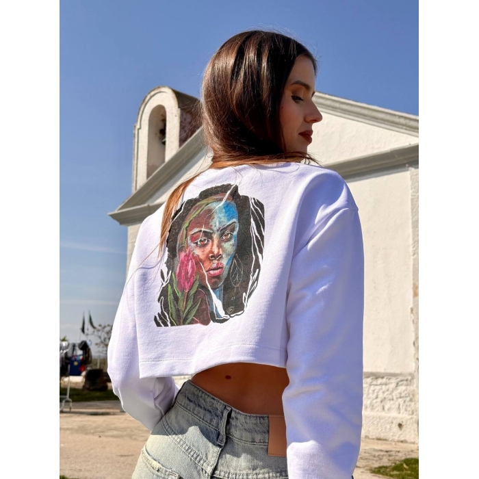 Felpa Crop FARSIGHTED