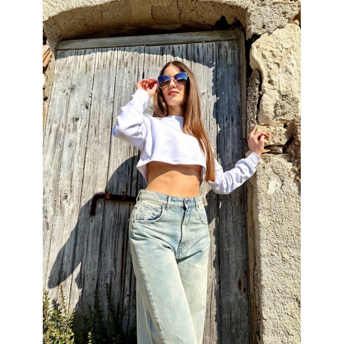 Felpa Crop FARSIGHTED