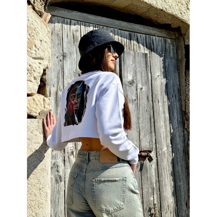 Felpa Crop FARSIGHTED