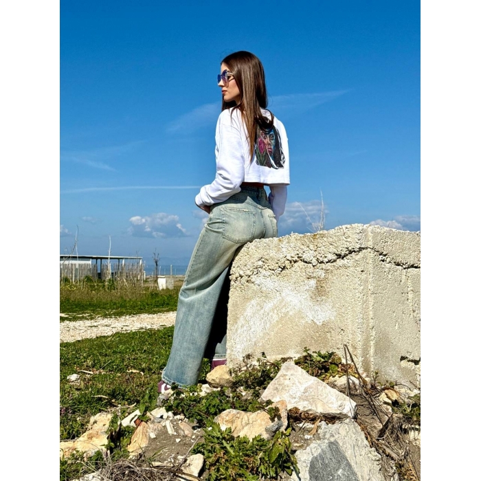 Felpa Crop FARSIGHTED