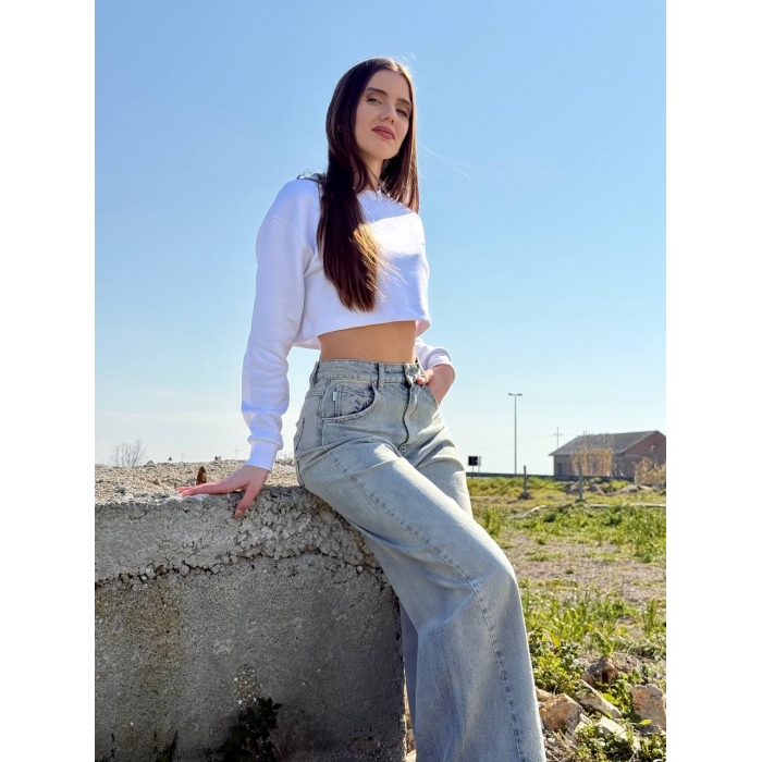 Felpa Crop FARSIGHTED