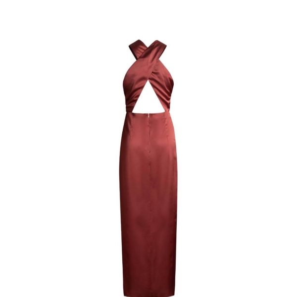 Abito cut-out lungo