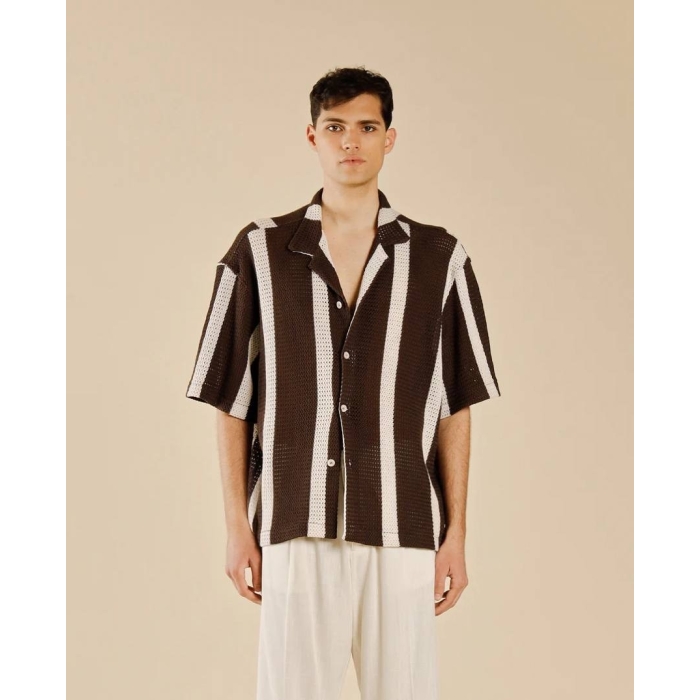 Camicia Crochet a fasce