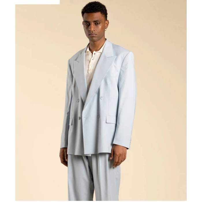 Giacca Doppiopetto oversize Polvere