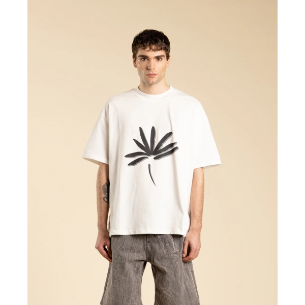 T-Shirt in Jersey di cotone con stampa