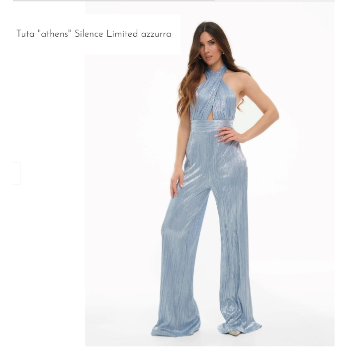 Tuta “athens” Silence Limited azzurra