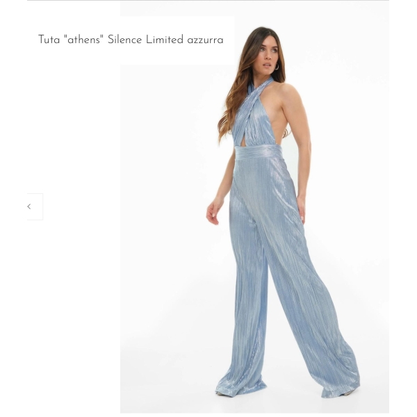 Tuta “athens” Silence Limited azzurra