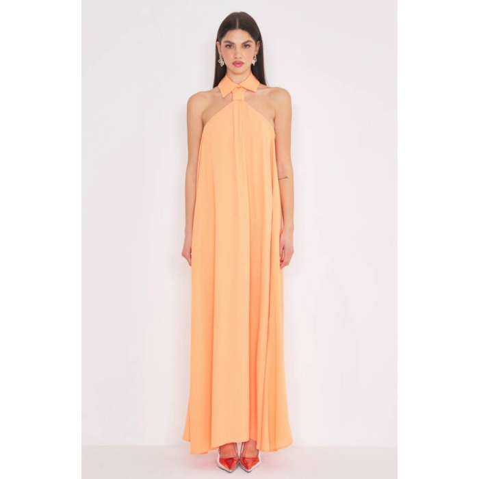 Necktie Dress Orange