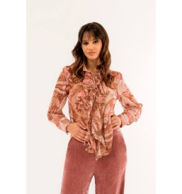 Camicia Rouches Fantasia