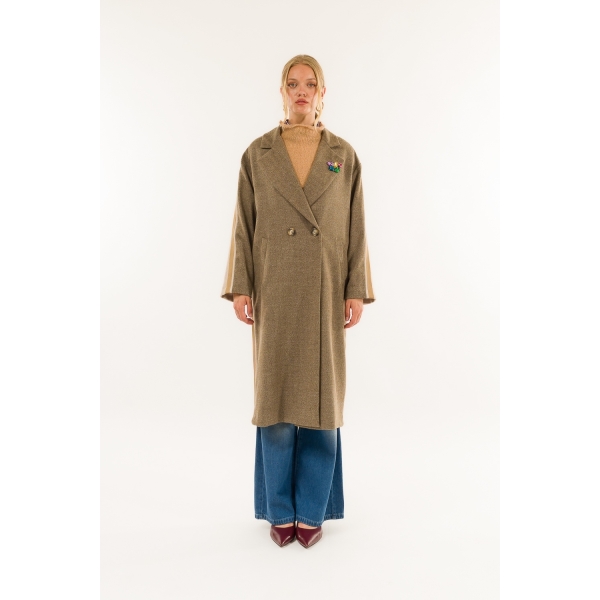 Cappotto Patch Bande e Spille