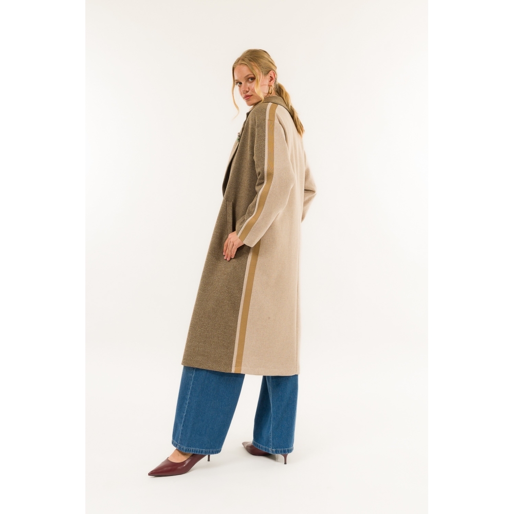 Cappotto Patch Bande e Spille