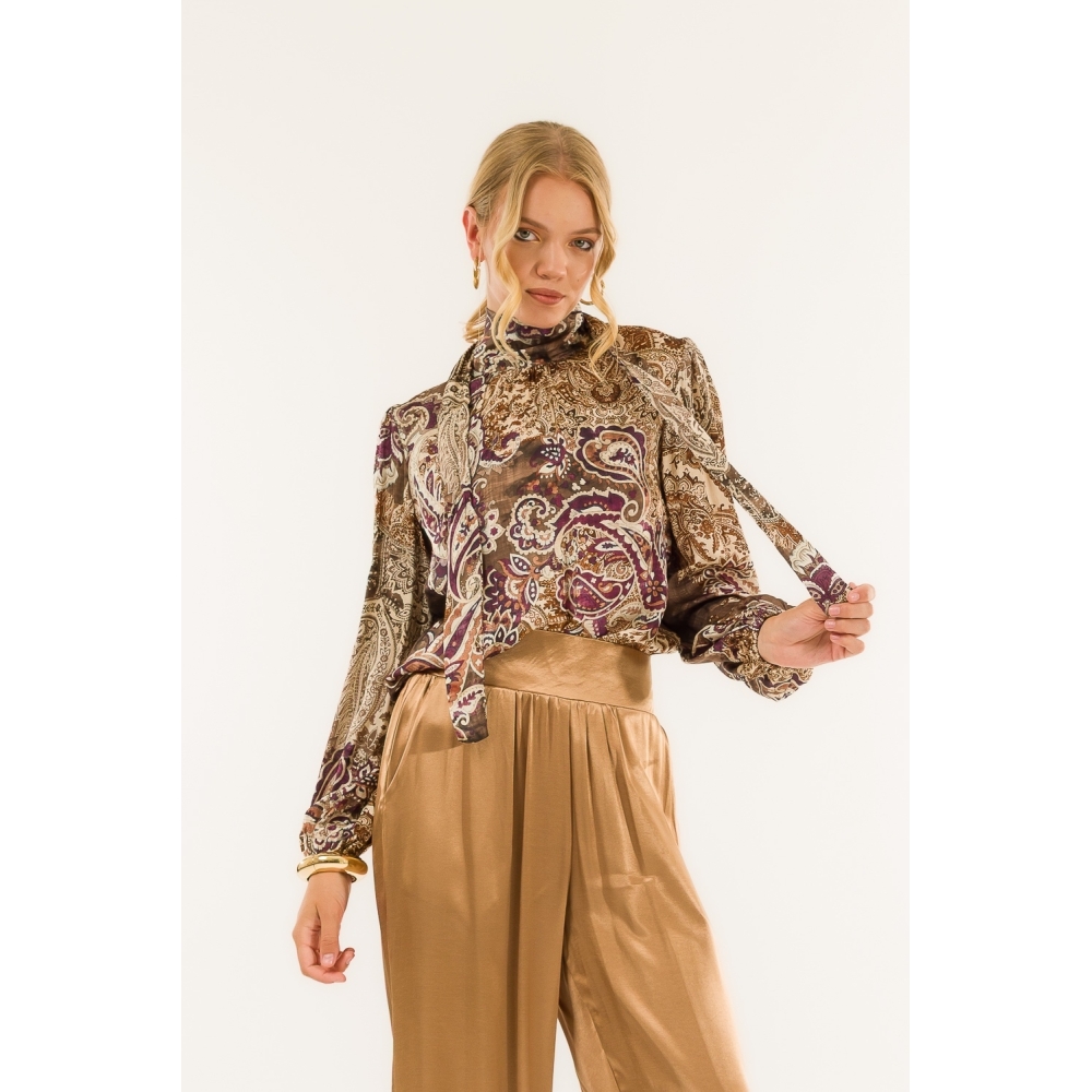 Blusa Fiocco Dietro Blusa Fiocco Dietro